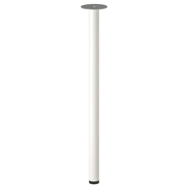 IKEA ADILS table leg, white