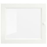IKEA BILLY OXBERG glass door, white, 40x35 cm