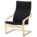 IKEA POANG Armchair, birch veneer/Knisa black