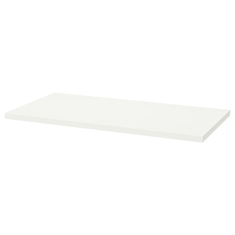 IKEA LAGK / ADILS Desk, white/black, 120x60 cm
