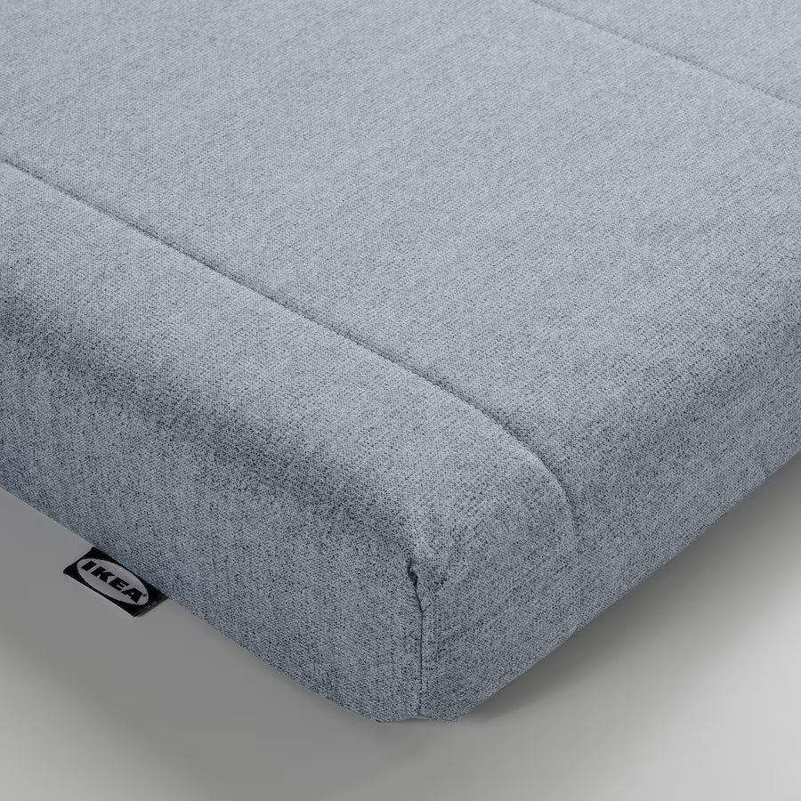 IKEA AGOTNES Foam mattress, firm/light blue, 90x200 cm