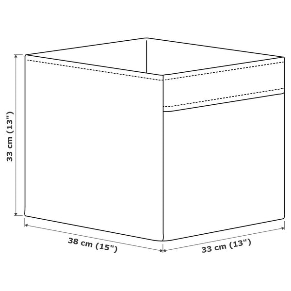 IKEA JATTELIK Box, patterned, fit KALLAX