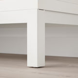 IKEA KALLAX Shelving with underframe, oak effect, 147x164 cm