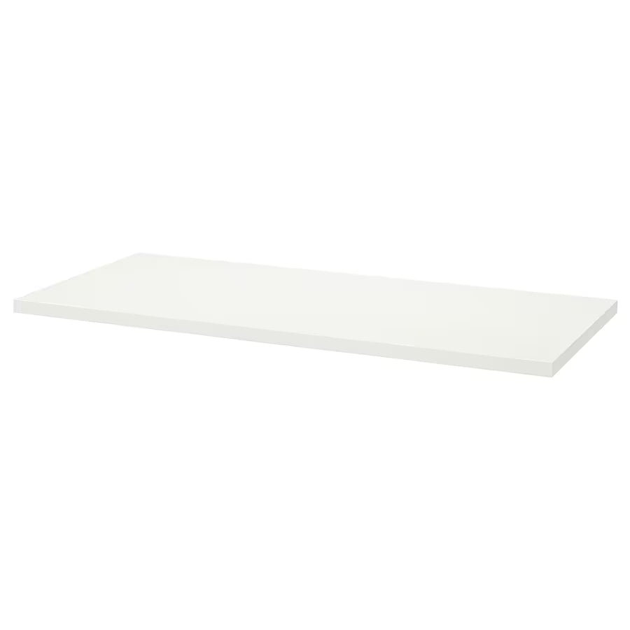 IKEA LAGKAPTEN / ADILS Desk, white/black, 140x60 cm