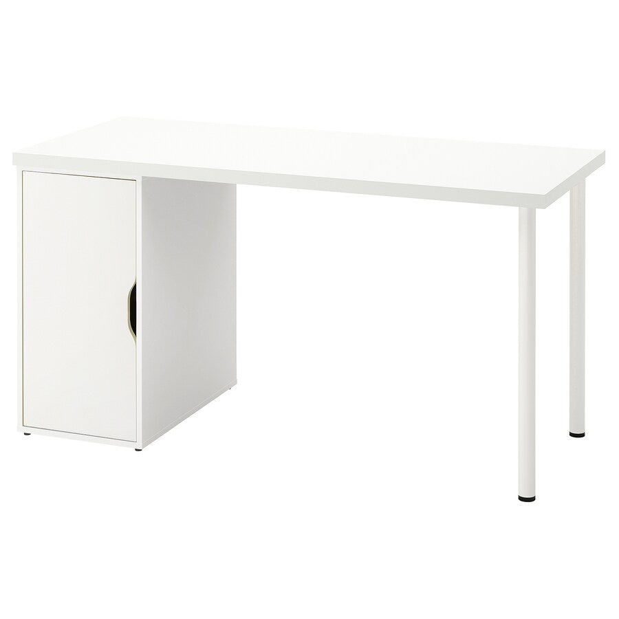 IKEA LAGKAPTEN / ALEX storage desk, white, 140x60 cm