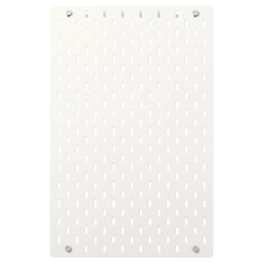  IKEA SKADIS Pegboard, white, 36x56 cm