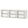IKEA TROFAST Wall storage, white/white, 99x30 cm