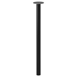 IKEA LAGKAPTEN / ADILS Desk, oak/black, 140x60 cm
