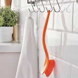 IKEA ANTAGEN dish-washing brush, bright orange