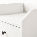 IKEA HAUGA Bedside table, white, 40x36 cm