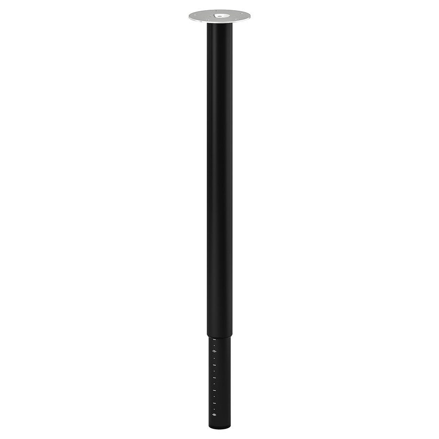 IKEA LAGKAPTEN / OLOV adjustable Desk, white/black , 140x60 cm