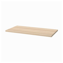 IKEA LAGK / ADILS Desk, oak/white, 120x60 cm