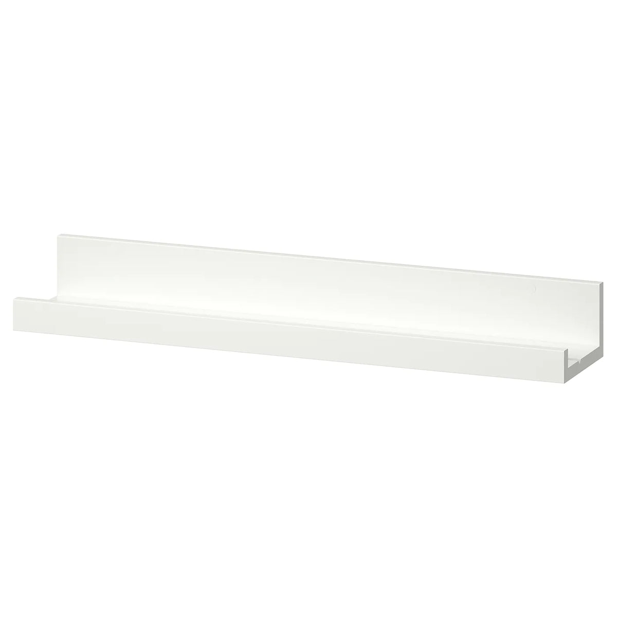 IKEA MOSSLANDA picture ledge, white, 55 cm