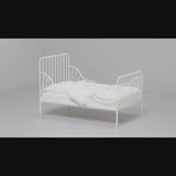 IKEA MINNEN extendable bed w sprung mattress, 80x200 cm