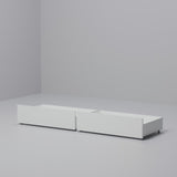 IKEA MALM Bed storage box, oak veneer, 2 pack