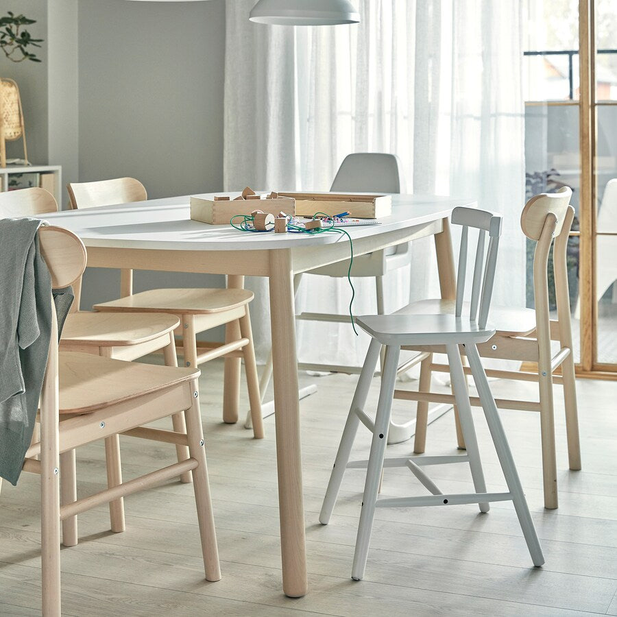 IKEA AGAM junior chair, white
