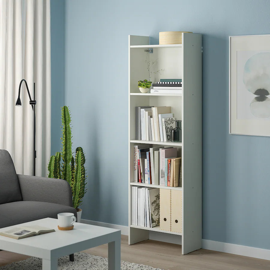 IKEA BAGGEBO bookcase, white, 50x25x160 cm