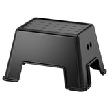IKEA BOLMEN step stool, black