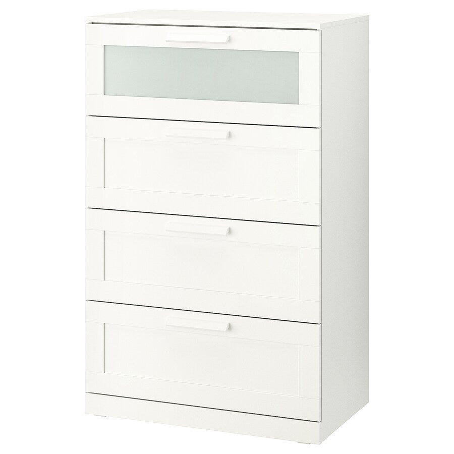 IKEA BRIMNES Chest of 4 drawers,  78x124 cm