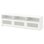 IKEA BRIMNES TV bench, white, 180x41x53 cm