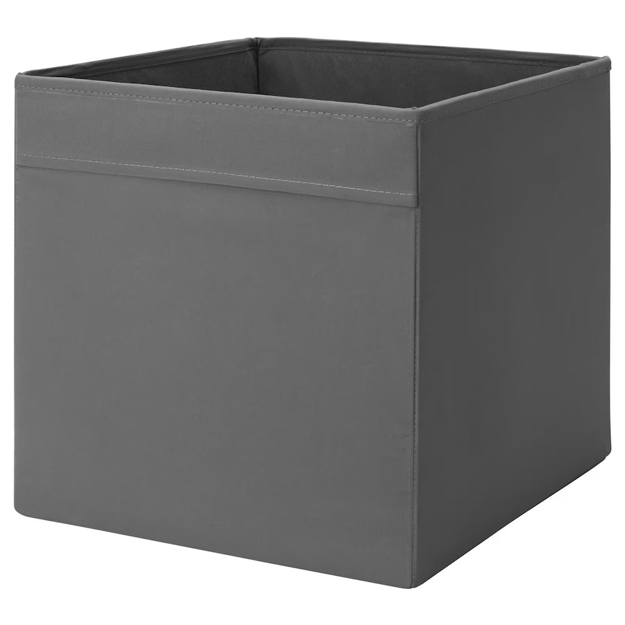 IKEA DRONA box, dark grey, 33x38x33 cm