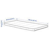 IKEA PELLEPLUTT foam mattress for cot, 120x60x6 cm