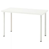 IKEA LAGK / ADILS Desk, white/white, 120x60 cm