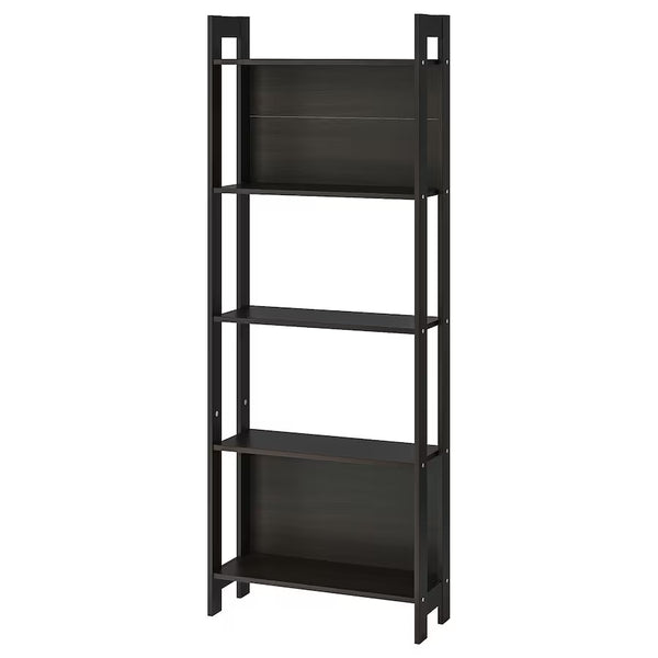 IKEA LAIVA Bookcase, black-brown, 62x165 cm