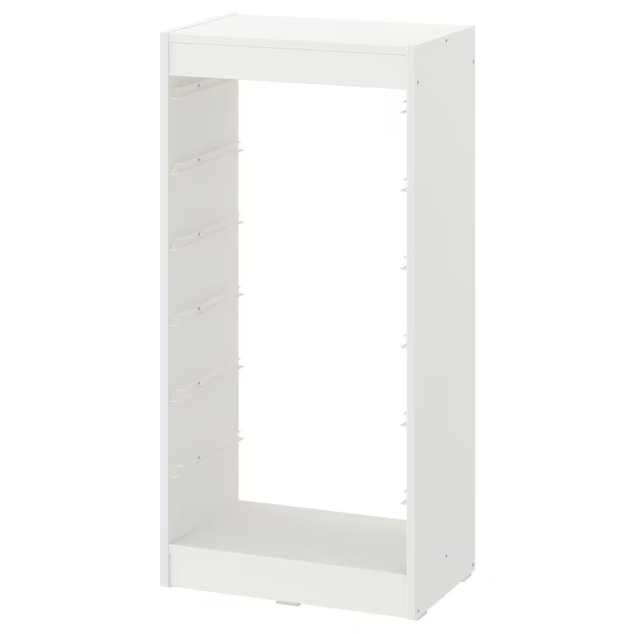IKEA TROFAST Frame, white, 46x30x95 cm