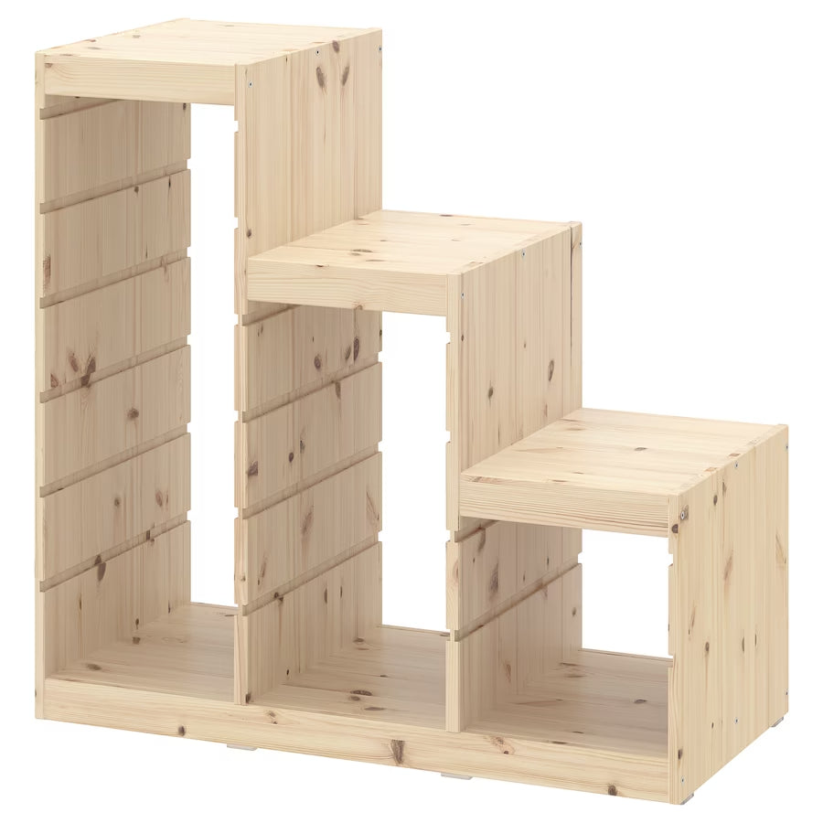 IKEA TROFAST frame, light white stained pine, 94x44x91 cm