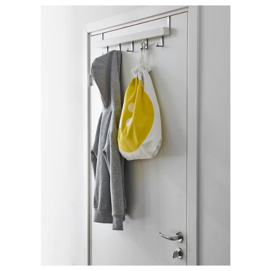 IKEA TJUSIG hanger for door/wall, white, 60 cm