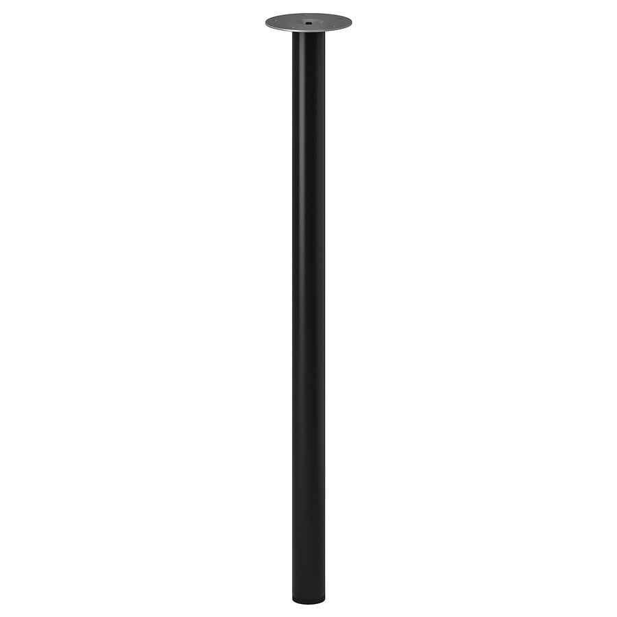  IKEA LAGKAPTEN/ADILS table, white stained oak effect/black, 200x60 cm