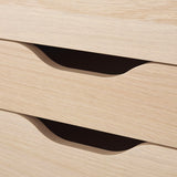 IKEA ALEX drawer unit, white stained oak effect, 36x70 cm