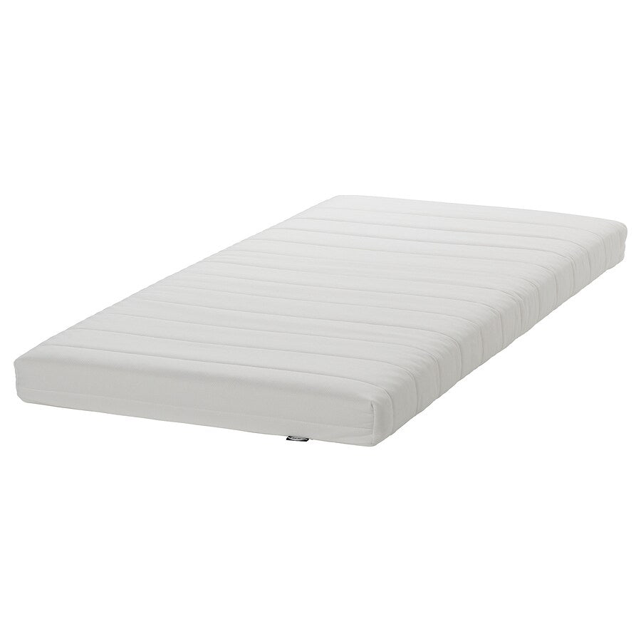 IKEA AFJALL Foam mattress, firm/white. 90x200 cm