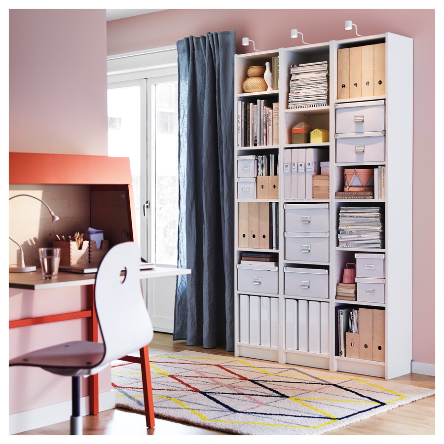 IKEA BILLY bookcase, white, 40x28x202 cm