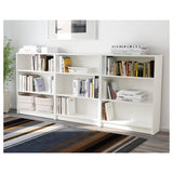 IKEA BILLY bookcase, white, 240x28x106 cm