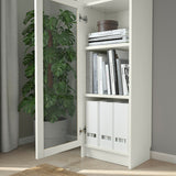 IKEA BILLY bookcase with glass door, 40x30x202 cm