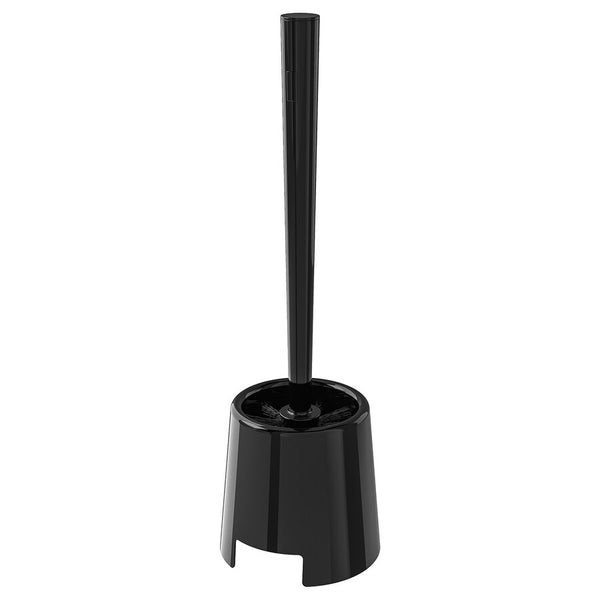 IKEA BOLMEN toilet brush/holder, black