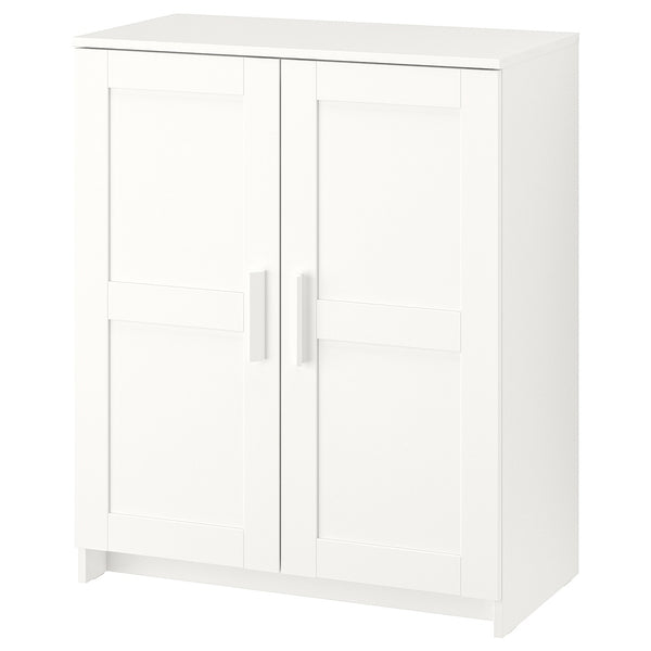 IKEA BRIMNES cabinet w doors, white, 78x95 cm