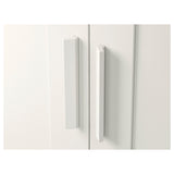 KEA BRIMNES wardrobe with 3 doors, white, 117x190 cm