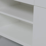 IKEA BESTA Cabinet w 2 drawers/2 doors, white,120x42x74 cm