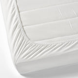 IKEA LEN Fitted sheet for ext bed, white, 80x165 cm