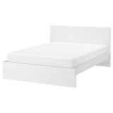 IKEA MALM bed frame, high white/Luroy, queen size