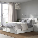 IKEA MALM Bed with 2 drawers, white, Queen