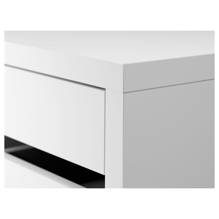 IKEA MICKE drawer unit, white, 35x75 cm