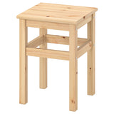 IKEA ODDVAR stool, pine