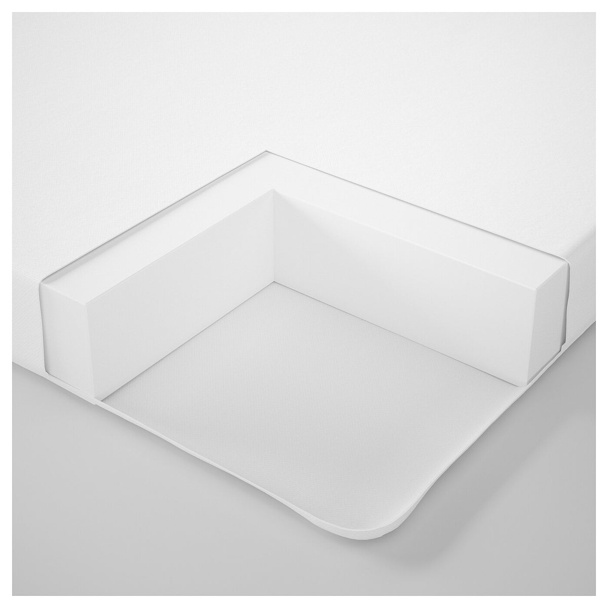 IKEA PELLEPLUTT foam mattress for cot, 120x60x6 cm
