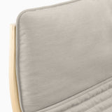 IKEA POANG armchair, birch veneer/Knisa light beige
