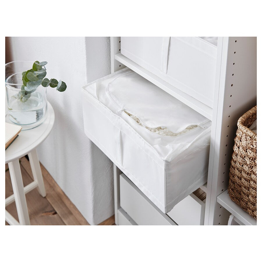 IKEA SKUBB storage case, white, 44x55x19 cm