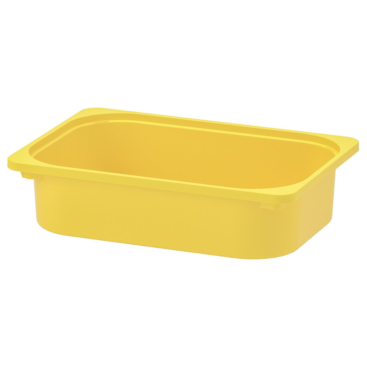 IKEA TROFAST storage box, small yellow, 42x30x10 cm
